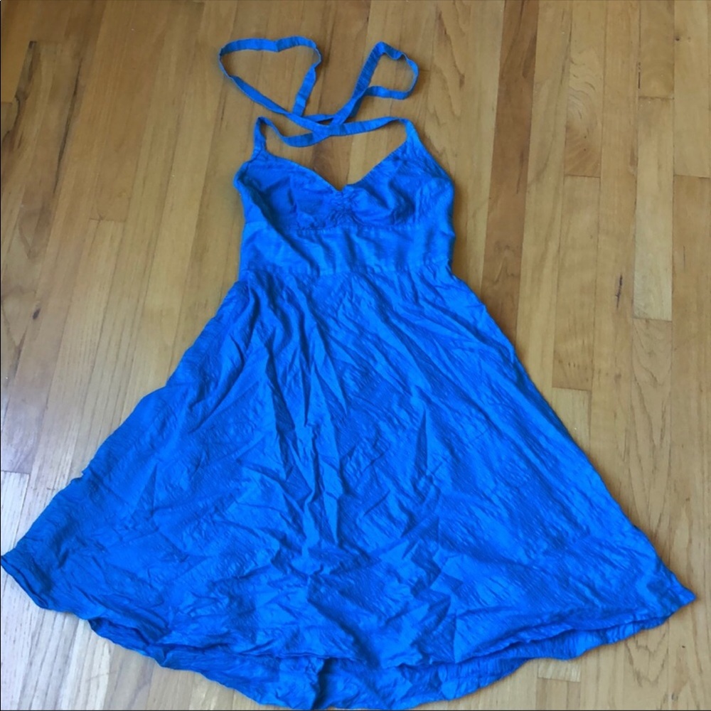 J crew halter dress